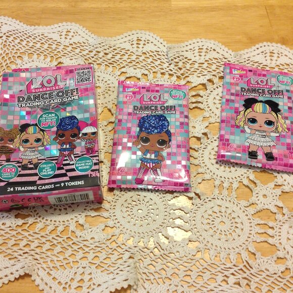 L.O.L. Surprise! Dance Off! Trading Card Game with two bonus card packs LOL - Picture 1 of 6